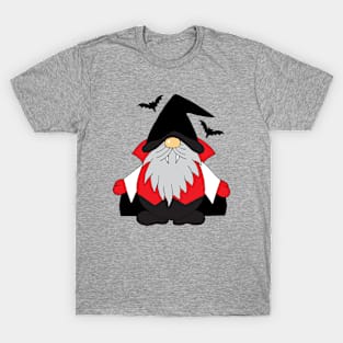 Funny Halloween Dracula Gnome T-Shirt